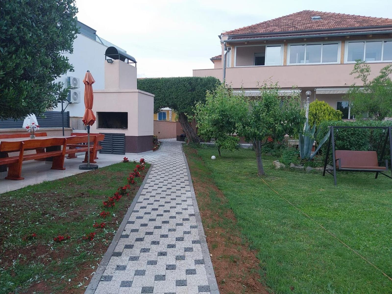 Apartments Becky On A Sandy Beach Without Crowd Sukošan Dış mekan fotoğraf
